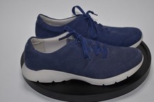 Dansko Alissa Perforated Sneaker Women 10.5-11 EU 41 Blue Casual Comfort Leather