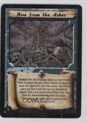 1998 Legend of the Five Rings (L5R) CCG Hidden Emperor Episode 2 Rise from Ashes