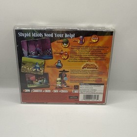 Stupid Invaders (Sega Dreamcast, 2001) CIB W/ Reg Card - Tested