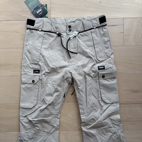 Dope Iconic Snow Pants XL Khaki Snowboard Ski Insulated Winter Outerwear NWT - Picture 3 of 9