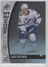 2017-18 SP Game Used Authentic Rookies Rainbow 52/223 Jake Dotchin #168 0l2