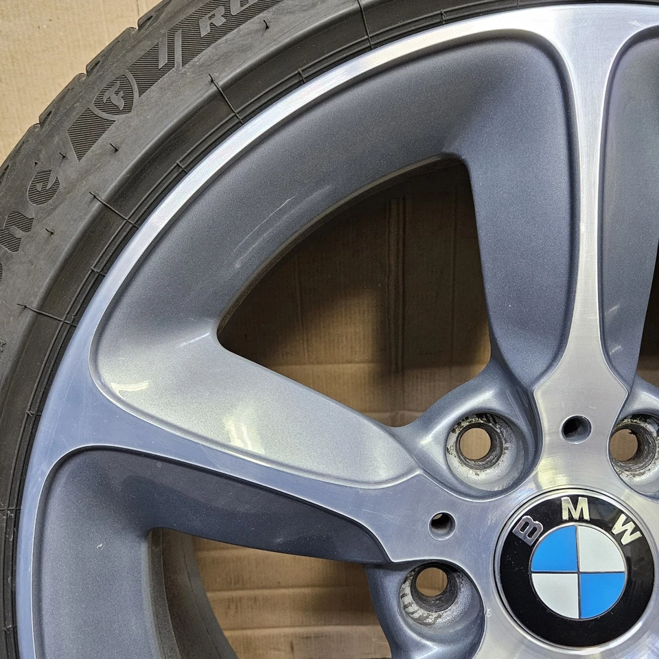 1x BMW 1er F20 2er F22 Alufelge 7,5x17 ET43 Styling 382 6796207 SR 225/45 6,6mm - Bild 2 von 4