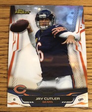 Jay Cutler 2014 Topps Finest Bears Card #10 *5034*