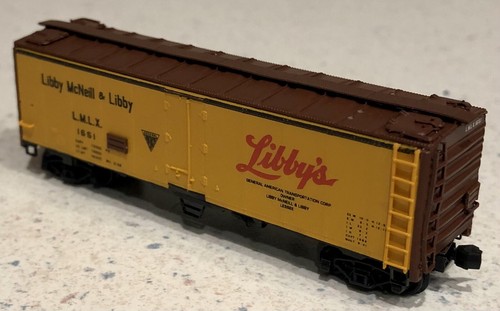InterMountain N Scale 65517 LIBBY'S Steel Side Ice Bunker LMLX 1651 - Picture 4 of 10