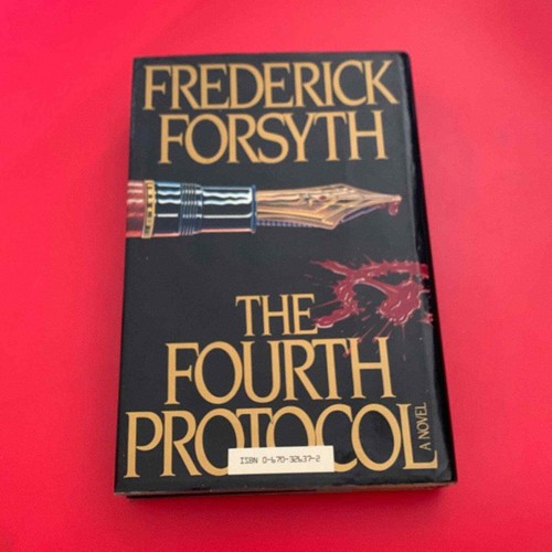 The Fourth Protocol a novel by Frederick Forsyth hardcover - 第 2/2 張圖片