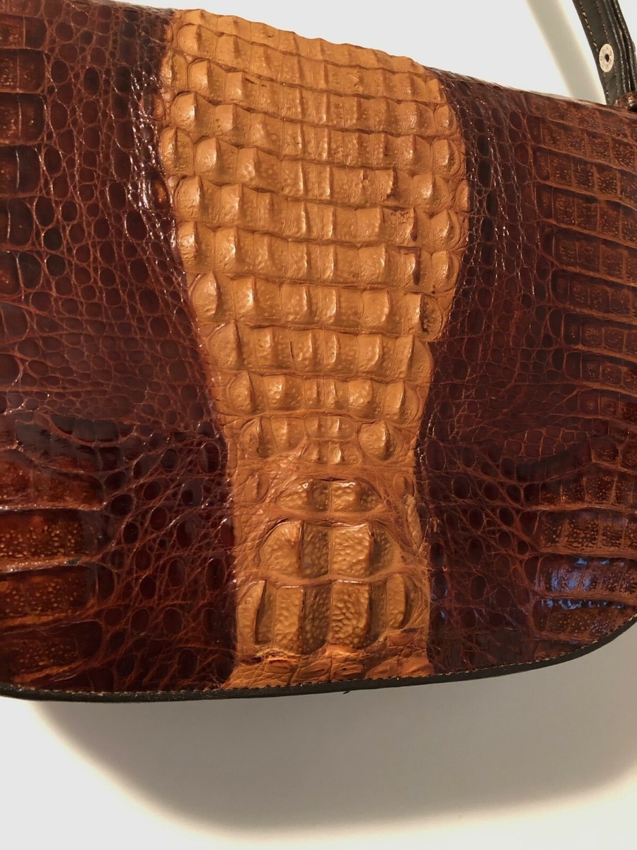 【極美品2way】ハンドバッグ　genuine crocodile skin Extremely beautiful crocodile CROCODILE bag 2way Jamaica | Ubuy