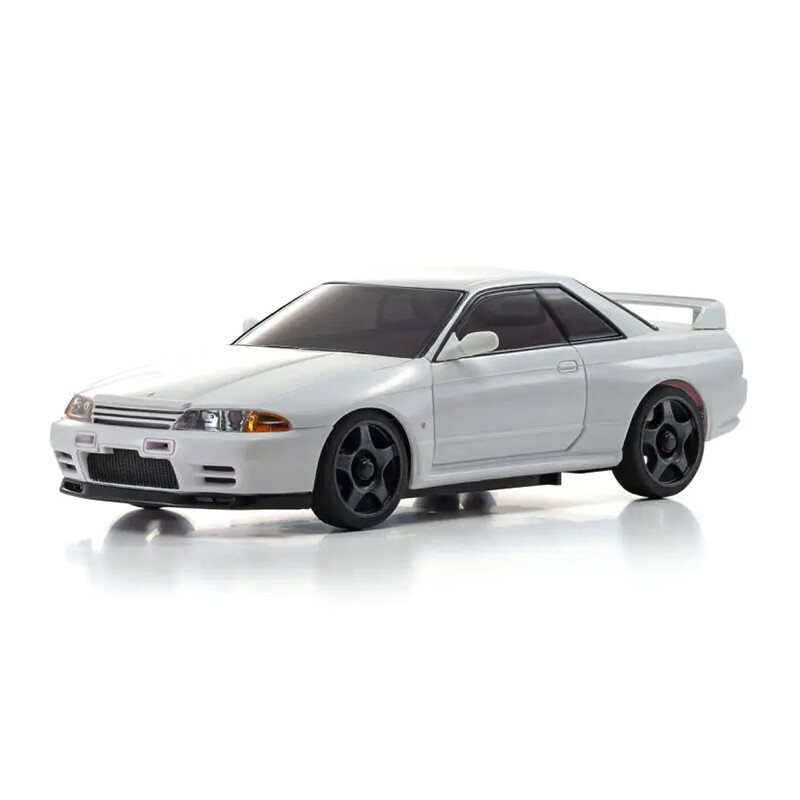 Kyosho スカイラインGTR No.012 Kyosho ASC Mini-Z Body NISSAN SKYLINE GT-R Nismo R32 White