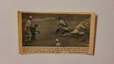 Heinie Groh Frankie Frisch Emil Meusel Wally Schang 1922 World Series Game 2
