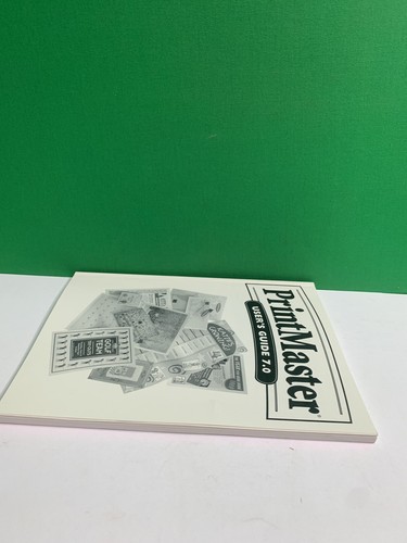 PRINTMASTER USER’S GUIDE 7.0 MINDSCAPE Paperback Book NEW - Picture 4 of 9