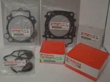 NEW 2018 - 2019 YAMAHA YZ450F YZ 450F COMPLETE OEM TOP END PISTON KIT W/ GASKETS