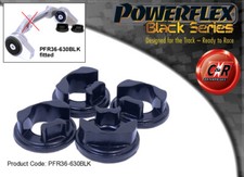 Powerflex Black RR Verschiedene Halterung Einsätze für Fiat 124 Spider (2016 On)