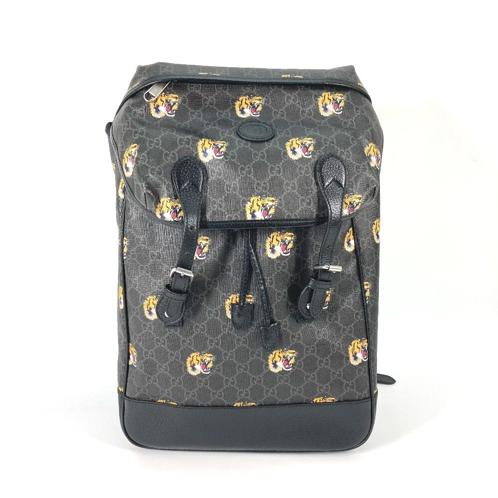 GUCCI 696013 Interlocking G Medium backpack tiger bag Backpack