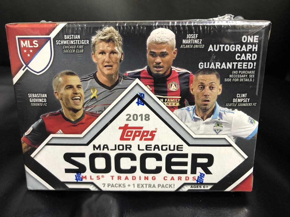 2018 Topps Major League Soccer Blaster Box. 8 Packs Per Box.~1 Guaranteed Auto - Image 3 of 4
