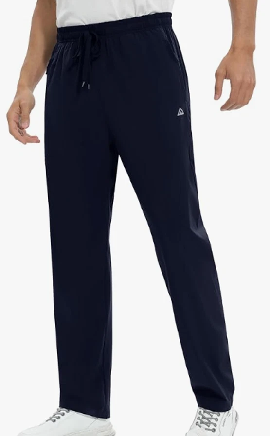 NEW Atlaslava Men's Fleece Lined Quick Dry Athletic Pants Size 2XL