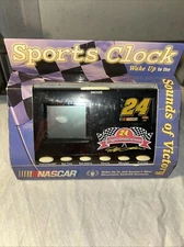 Jeff Gordon Nascar Sports Alarm Clock "Wake up to Sounds of Victory" NOS