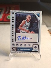 2023-24 Panini Optic Bryce McGowens Auto SS-MCG Charlotte Hornets Signature