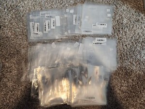 100 Clean 7" 45rpm record sleeves nearly all 4mil