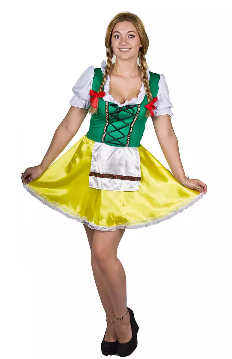 OKTOBERFEST GERMAN BEER FESTIVAL WOMANS FANCY DRESS BAVARIAN