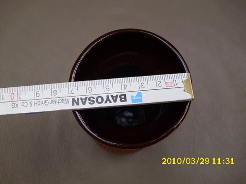 alte DDR Hyazinthen Vase -wie Hyazinthenglas Keramik-AB unbenutzt,selten vintage - Bild 16 von 17