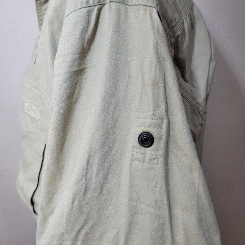 Camel Trophy Safari Shirt Adventure Wear 1000 Miles Khaki Size XXL 24x31 - Picture 17 of 18