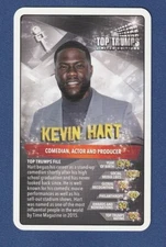 KEVIN HART 2019 Top Trumps Celebrities Game Card Jumanji Central Intelligence!