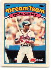 1989 Topps K-Mart Dream Team #2 Ron Gant NM-MT Braves ID:60551