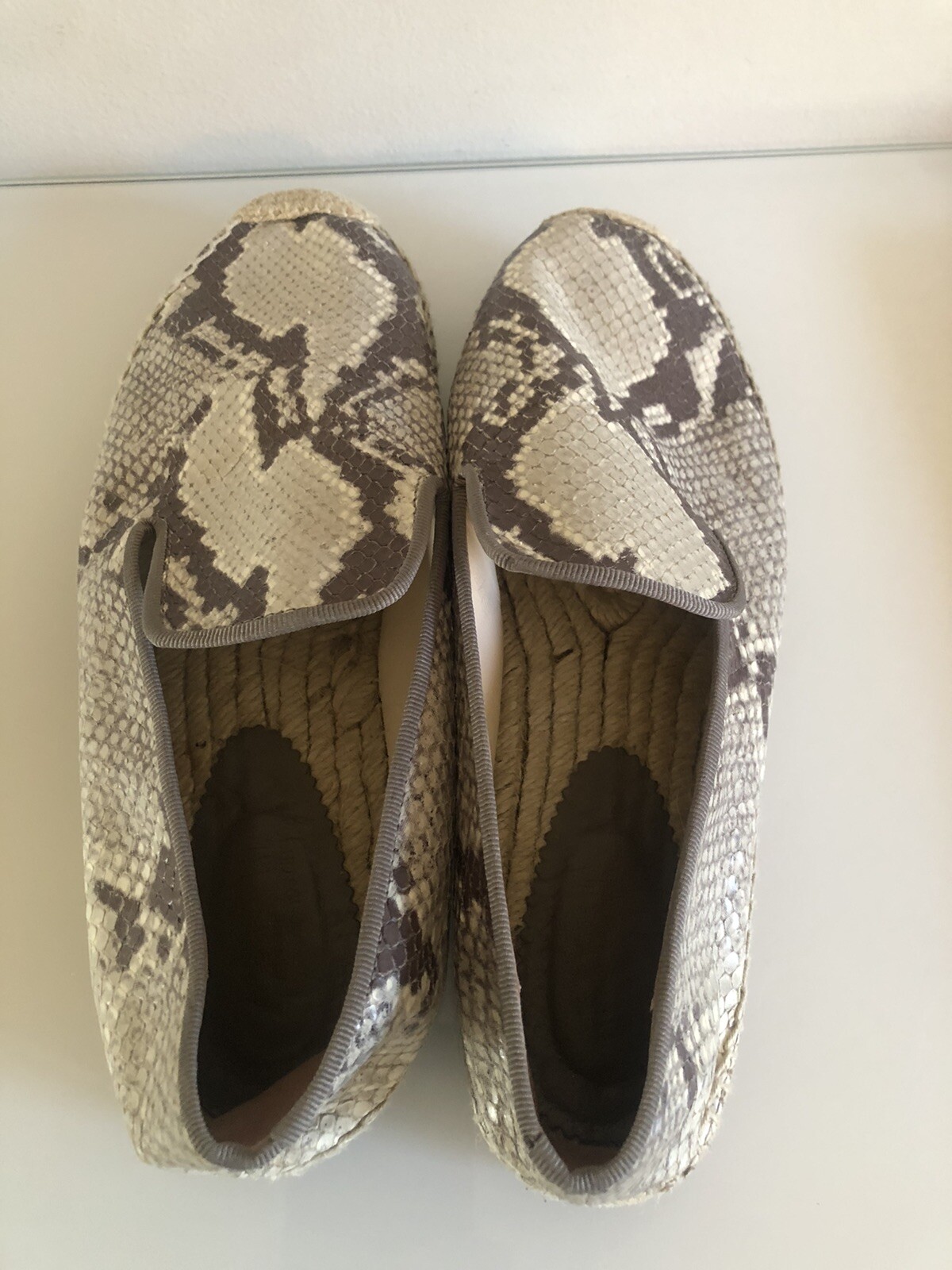 Elsye Walker Los Angeles Snake Python Espadrille … - image 2