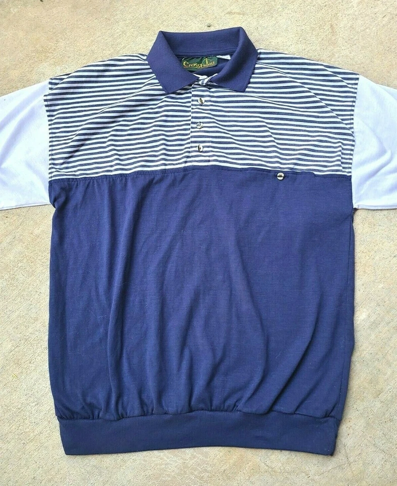 De colección. Polo Pullover Años 80 Bloque de Bloques de Color Para Hombre M Mediano MUY COOL Usado en Excelente Condición Foto 4 de 4