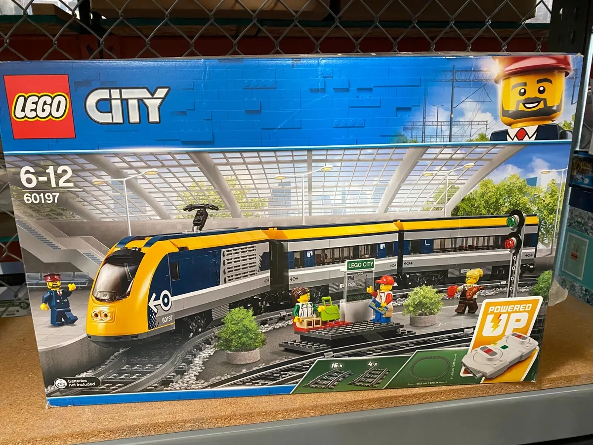 LEGO CITY PASSENGER TRAIN 60197 FEATURES PIECES, USED 673419306317 | eBay