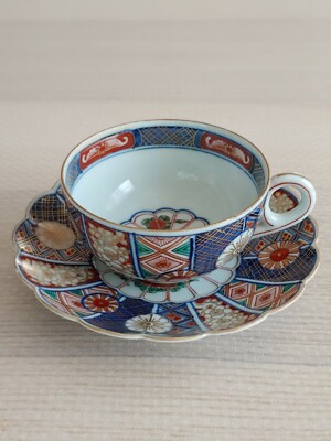 『今こそうー特価』　九谷焼　大聖寺伊万里　奇玉宝鼎之珍　※ ソーサー　4枚 芸術うー特価』 九谷焼 大聖寺伊万里 奇玉宝鼎之珍 ※ ソーサー 4枚