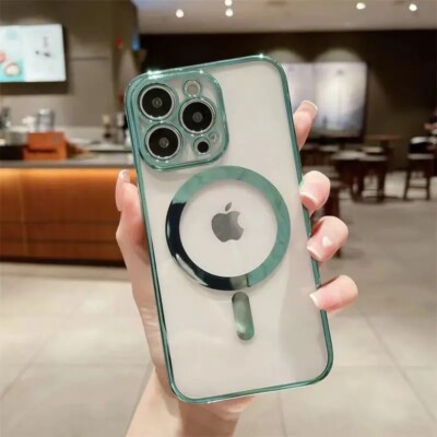 Magsafe Hülle für iPhone 16 15 14 13 12 11 Pro Max Plus Handyhülle Case Bumper
