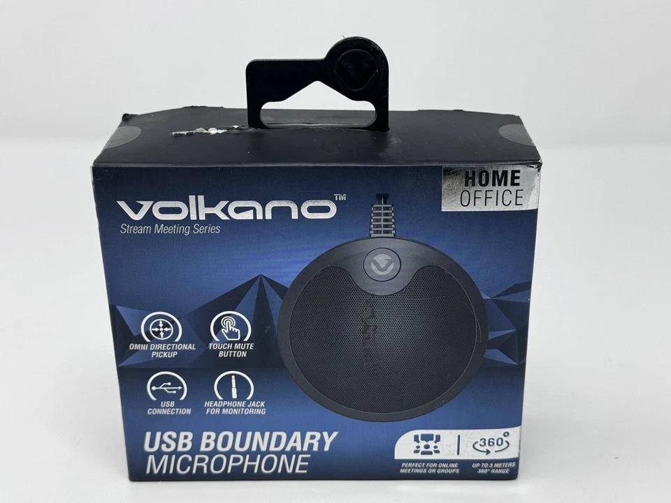 Volkano Stream Meeting Series Omnidirectional Boundary USB Microphone - Image 3 of 3