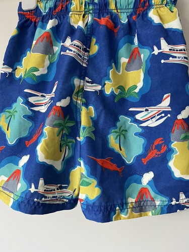 Boden Alter 5-6 Jahre Badeshorts Netzslip & Gummizug Urlaubsdruck - Bild 3 von 24
