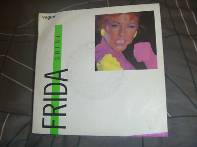  Frida    Shine  /  thats tough  ABBA  1984 France release 7'' vinyl 