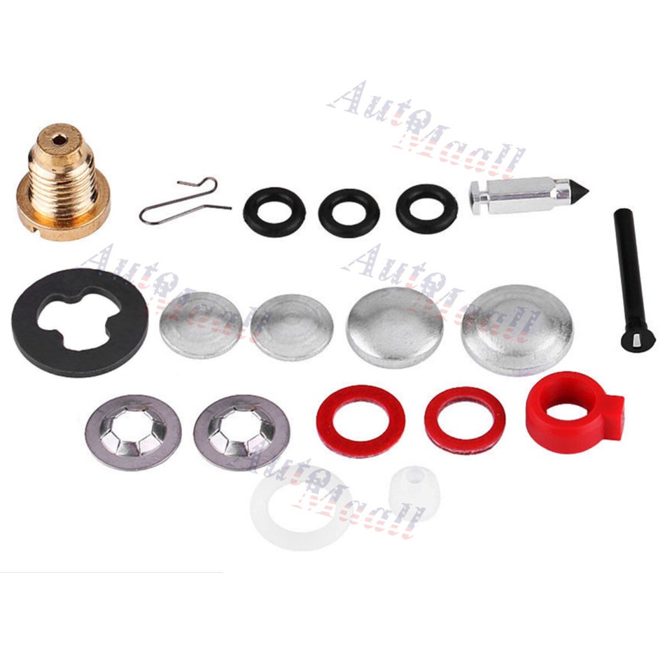 Outboard Motor Carb Repair Kit 18-30hp Carburetor Rebuild Kit For Johnson Evinrude Outboard Motors 18hp 20hp 25hp 28hp 30hp - Includes Gaskets, Needle &amp; Seat Outboard Carburetor Kit