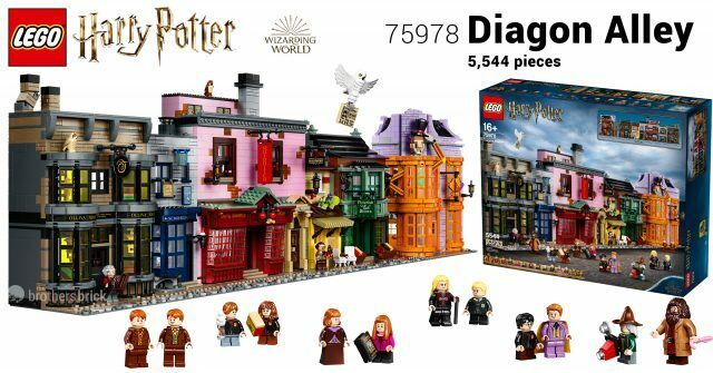 Lego 75978 Harry Potter - O Beco Diagonal em Promoção na Americanas