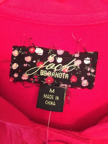 BB Dakota Jack Red Hooded Runway Jacket Size M NWT! - Picture 2 of 6
