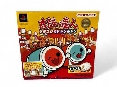 日本盤 SAMSON、 PRAYING MANTIS 2枚セット Taiko no Tatsujin Drum Set Box PlayStation 2 + Game Software
