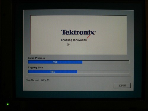 Tektronix TDS 5K, 6K, 7K, 8K Operating System Restore Installation. Option KEYs. - Picture 7 of 10