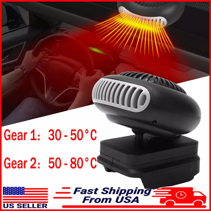 Space Heater 12-48V Battery Powered Electric Heater Fan For BL15 BL1820 BL1840