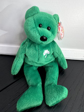 TY Beanie Baby Erin The Irish Bear 1997 Retired Plush Toy