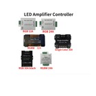 DC5V12V/24V LED Amplifier Controller Single Color/RGB/RGBW 12A/24A/30A/50A
