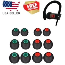 Replacement Noise Cancellation Isolation Silicone Soft Ear Buds Earplug Tips