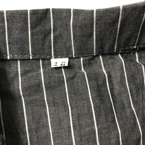 Kids Pajama Set Boys 2 Pcs pjs Size 12 Years Bigger Kid Gray Striped Long Sleeve - Picture 4 of 6
