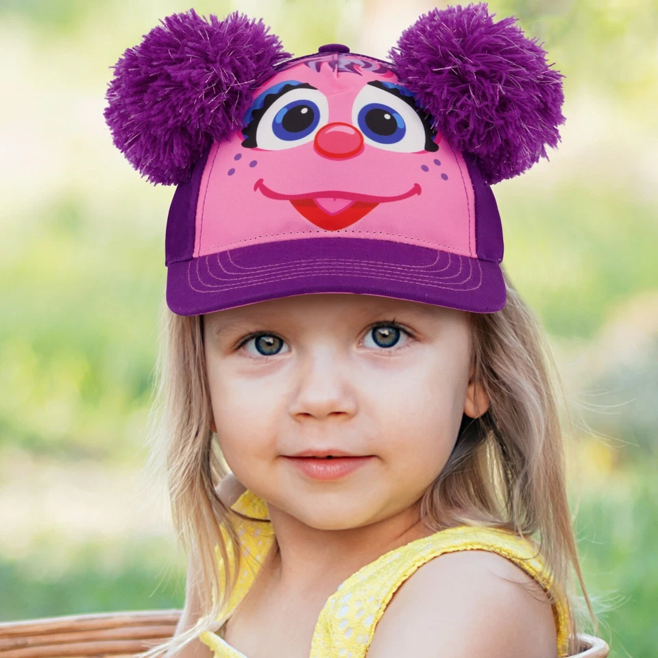 Gorra de béisbol Sesame Street Abby Cadabby para niñas pequeñas talla 2-4 Foto 2 de 4