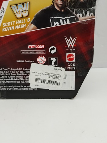 Figura WWE Mattel Battle Pack 44 The Outsiders Kevin Nash Scott Hall CAJA GRABADA - Imagen 15 de 17
