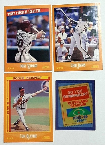 1988 Score Baseball, #601-656 & Magic Motion 1-56, You Pick, COMPLETE YOUR SET!!