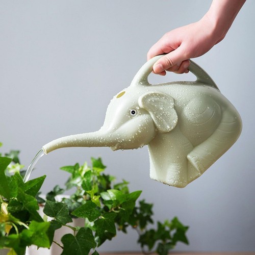 2 L Elephant Watering Can Animal Watering Can With Long-Mouth Novelty Watering - Picture 8 of 12