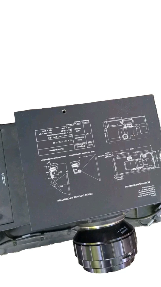 CHRISTIE Digital System Set  38-gfx203-01 / RPMS-500XeF 1:2:1 Lens - Image 3 of 4