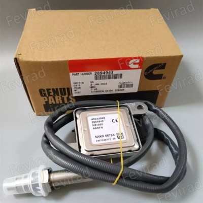 New 1x Nitrogen Oxide Nox Sensor For Cummins Replaces 2871974 2894943 5WK96672A